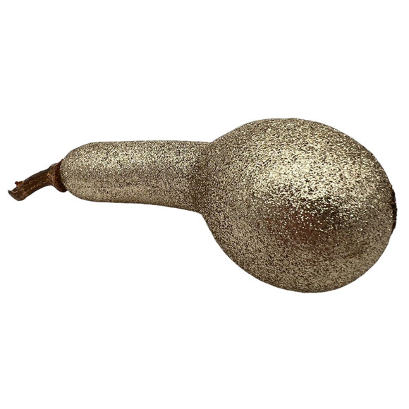 Lot of 10 Small Squash Pumpkins Sugared Glitter 10 Pcs Autumn Fall Thanksgiving - Picture 5 of 10